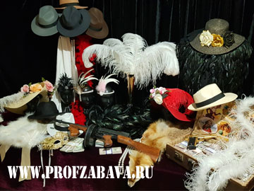 Фотоателье на тему Гангстерская вечеринка. Фотоателье на тему Гангстерская вечеринка, Америка 30-х, Чикаго.